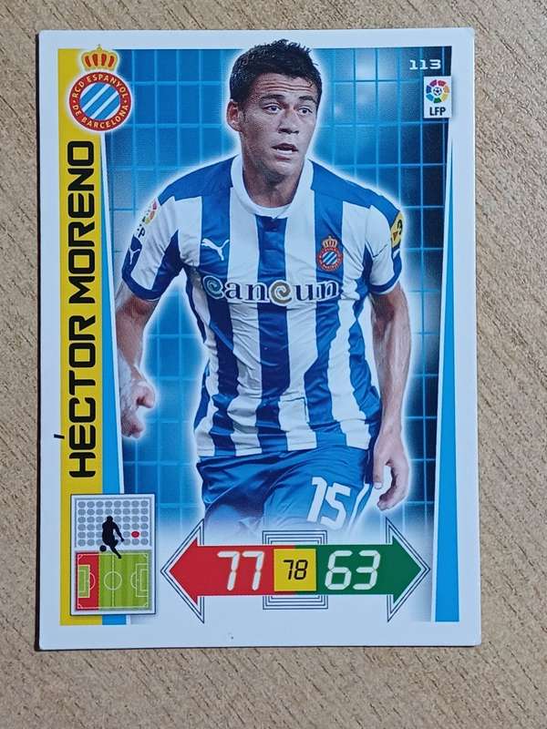 Panini Adrenalyn XL 2012-13 Soccer Card 113 HECTOR MORENO