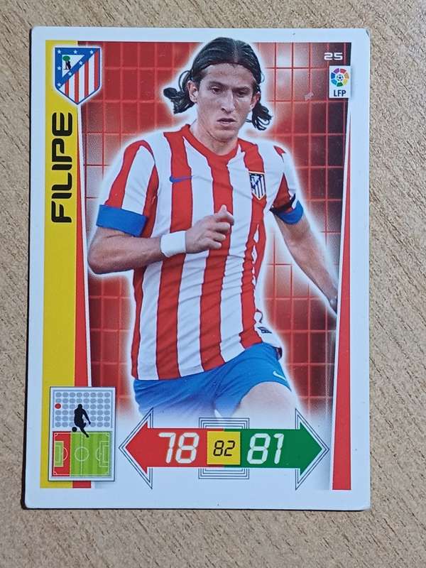 Panini Adrenalyn XL 2012-13 Soccer Card 25 FILIPE