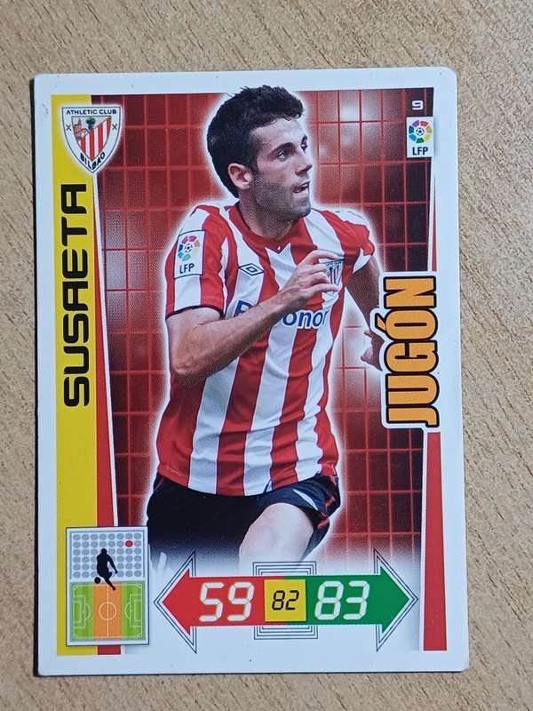 Panini Adrenalyn XL 2012-13 Soccer Card 9 SUSAETA