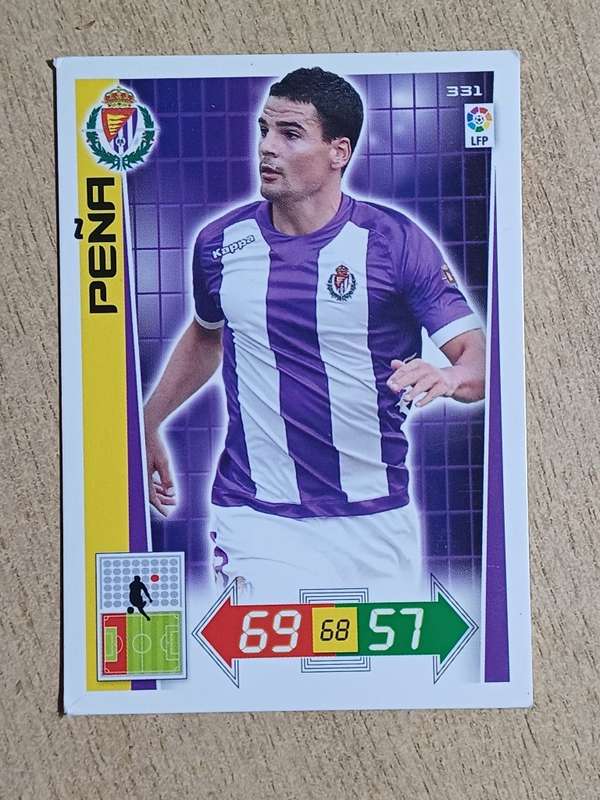 Panini Adrenalyn XL 2012-13 Soccer Card 331 PENA