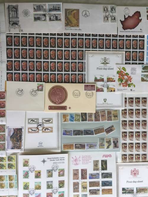 Collection of SA and Africa Stamps!  Have a good look!