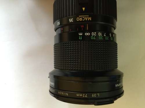 A-1 Canon Camera + Extras