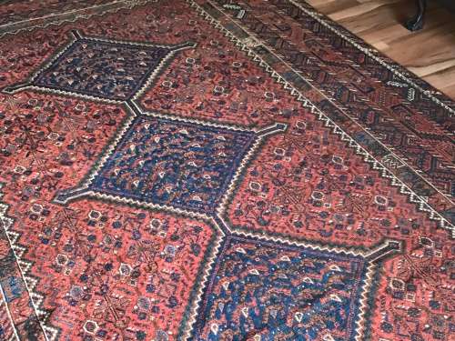 WOW a big Kelim Dark Warm Colors 3.3/2.3 meter