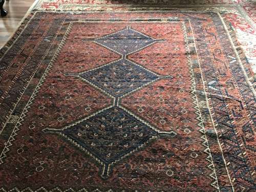 WOW a big Kelim Dark Warm Colors 3.3/2.3 meter