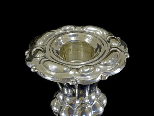 Rococo Style EPNS Candlesticks