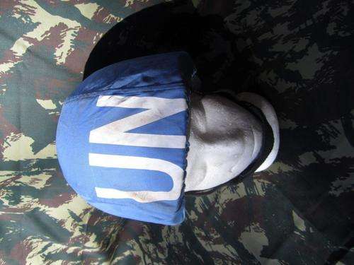 SANDF PARA m87 peace-keepers helmet - UN blue