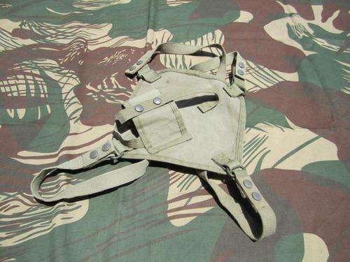 unknown SADF patt 70/73 chest harness - handheld radio