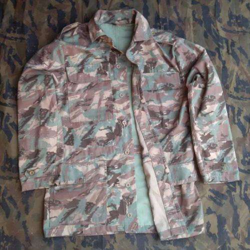 REPRODUCTION: 32 Bn winter pattern camo set - shirt/trousers and jacket