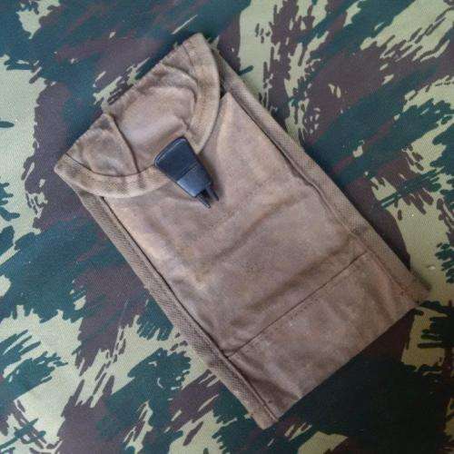 Patt 80 canvas mag pouch - rare SADF webbing
