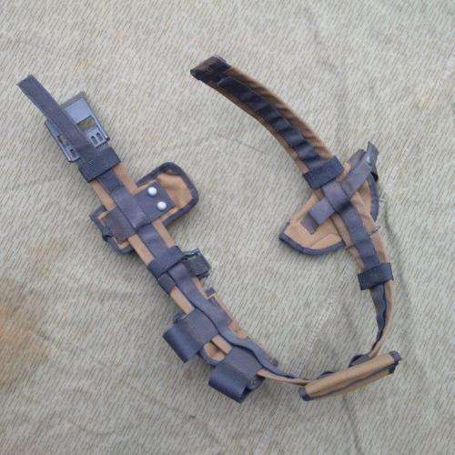 SADF Military Police nutria brown duty belt (complete) - good used condition