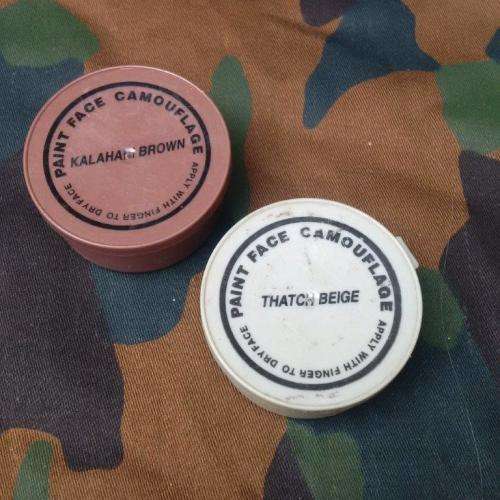 SANDF camo cream - 2 X tubs (S2000 issue)