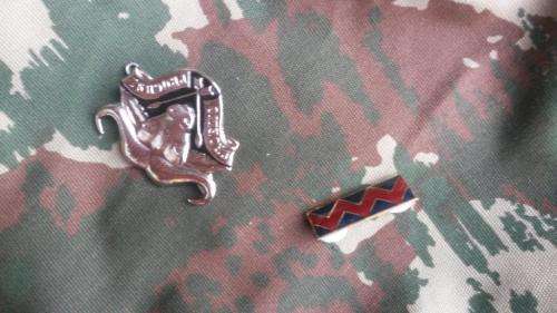 32 Bn Veterans Association beret and Beret badge and Arty balkie: mint conditon (unused)