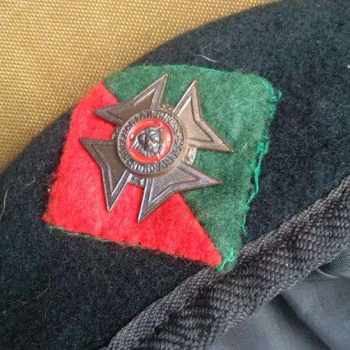SADF era Kaffarian Rifles beret - pre-1994 period item