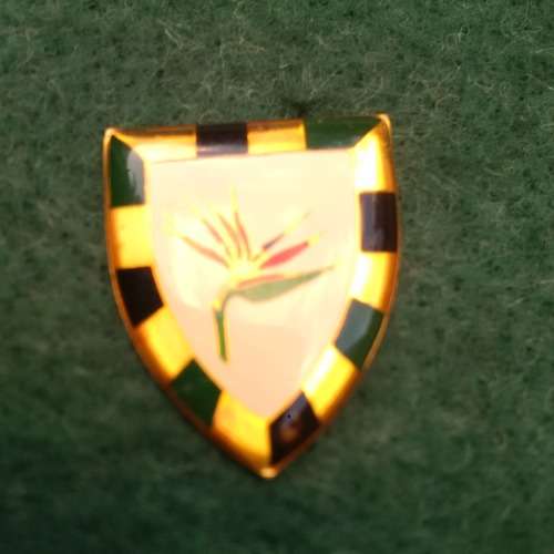 SADF era 6 SAI Bn "fob" badge (good used condition - pins intact)