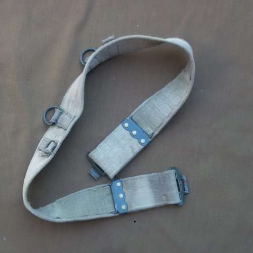 Rhodesia bushwar used Patt 64 web-belt (modified) - all original