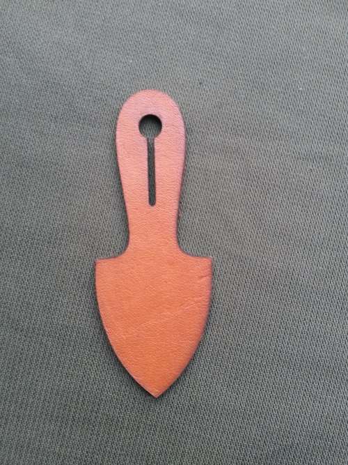 Replacement 4 Recce genuine seal skin pocket affiliation fob leather hanger - new