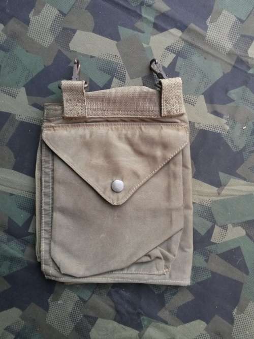 SA SF Recce used Niemoller olive green nylon map case (period used) - (original)