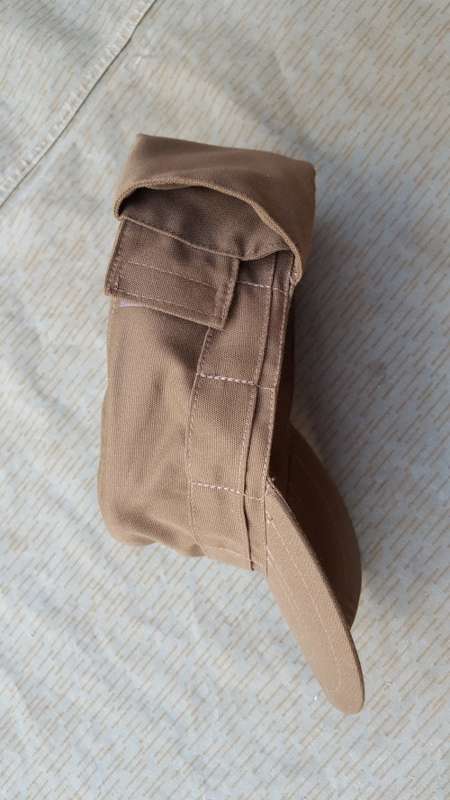 REPRODUCTION - (fantacy) Nutria (SADF "browns") Pathfinder style flap-cap - size 57