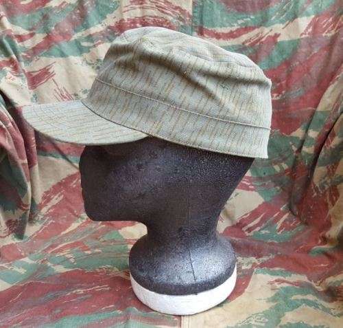 CUSTOM build EG falling rain camo cloth - Cuban style cap - ONLY 4 made - size 57