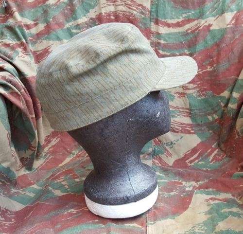 CUSTOM build EG falling rain camo cloth - Cuban style cap - ONLY 4 made - size 57
