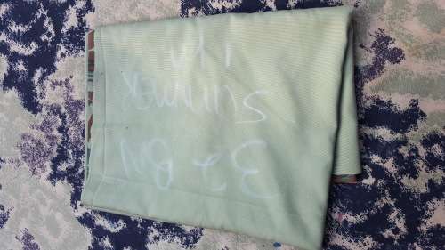 1m piece pristine 32 Bn summer pattern camo uniform cloth - unused (not faded/ not ex-curtains)