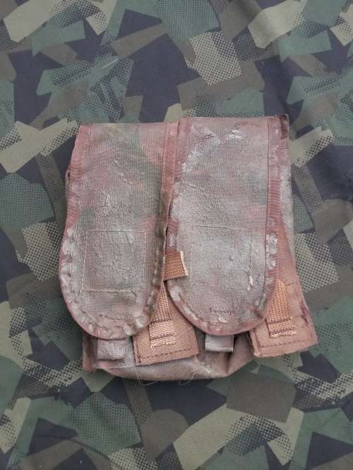 SA SF Recce issue patt 90 camo (cabbage patch) quad (2 x 2 mags) custom painted - complete/ intact
