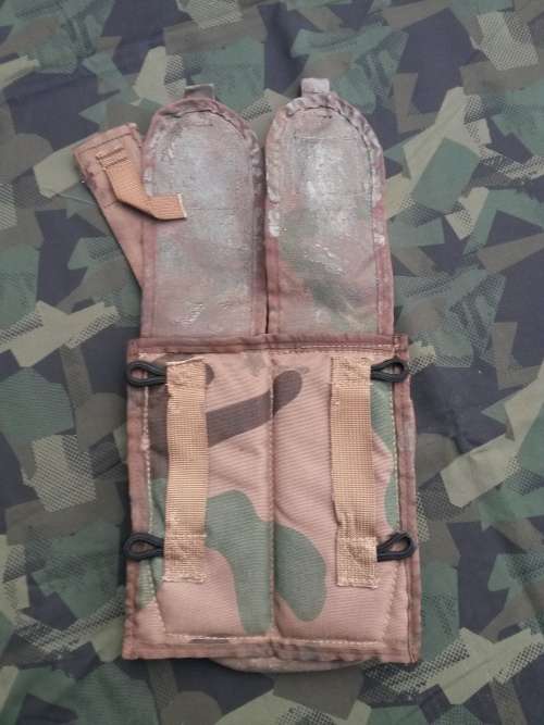 SA SF Recce issue patt 90 camo (cabbage patch) quad (2 x 2 mags) custom painted - complete/ intact