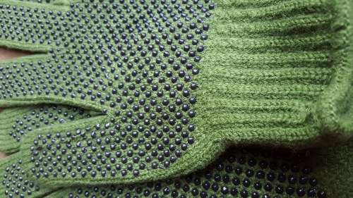 new issue SA Army "work" gloves - new mint and un-used (removed from plastic for these photos)