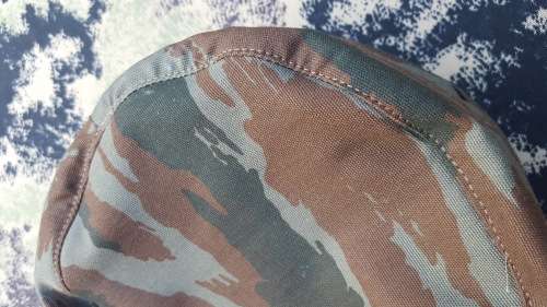 REPRO new-build FAPLA grey lizard (Recce copy camo cloth) patt Cuban style soft-brim cap - size 60