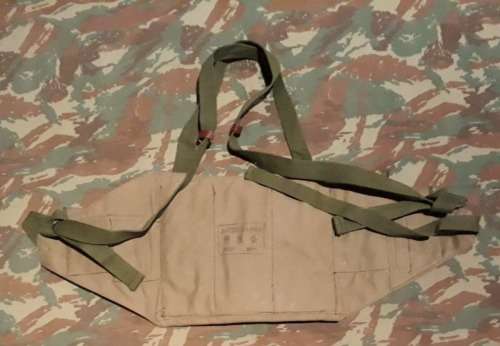Mint new and almost unused Chicom AK 47 (no damage) chest webbing - type seen in Rhodesia period