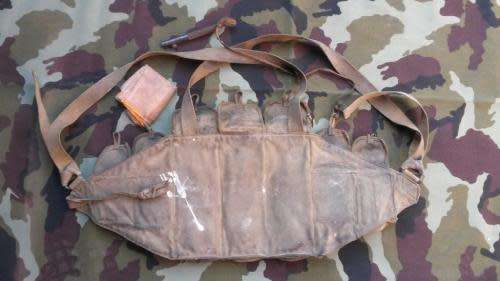 Mint new and almost unused Chicom AK 47 (no damage) chest webbing - type seen in Rhodesia period
