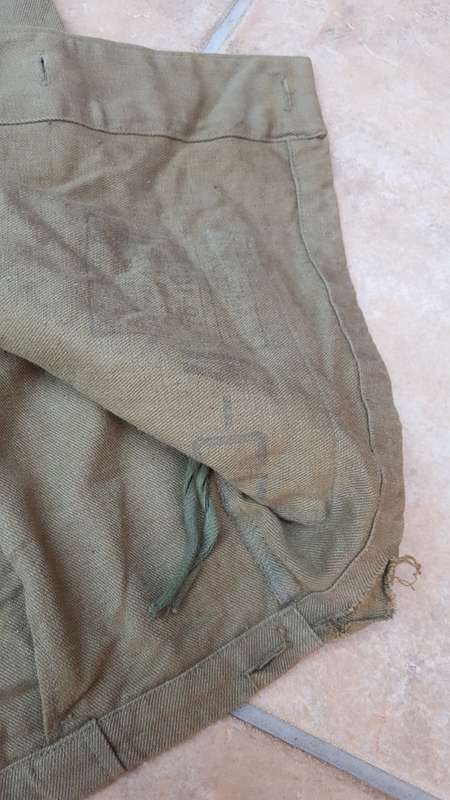 very good used condition Soviet Afghanka uniform blouse - mustard cotton l/s jacket no damage