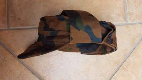 REPRO Bots Pol SSG (obsolete) "brown" camo pattern "Eastern European" style flap-cap - in size 58.