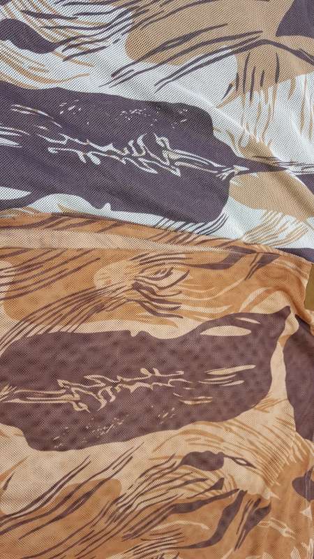 REPRODUCTION 3m x3m Rhodesian pattern dry/arid pattern camo net - personal camo net