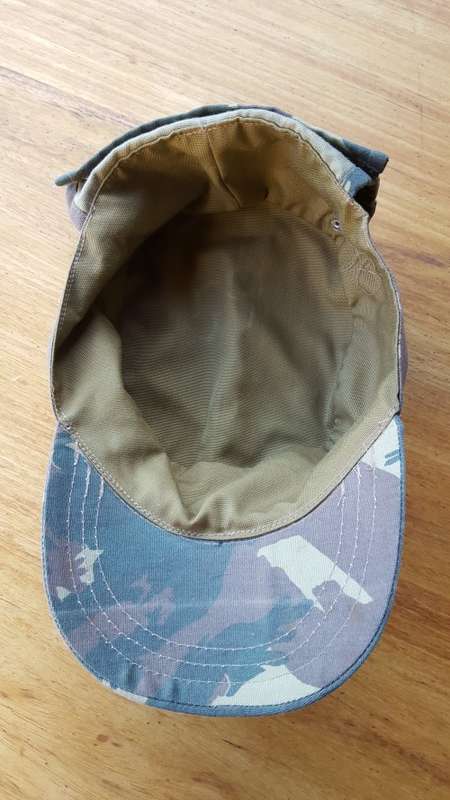 REPRODUCTION (new build) Transkei TDF lizard camo ex-homelands pre-1994 flap-cap - 59