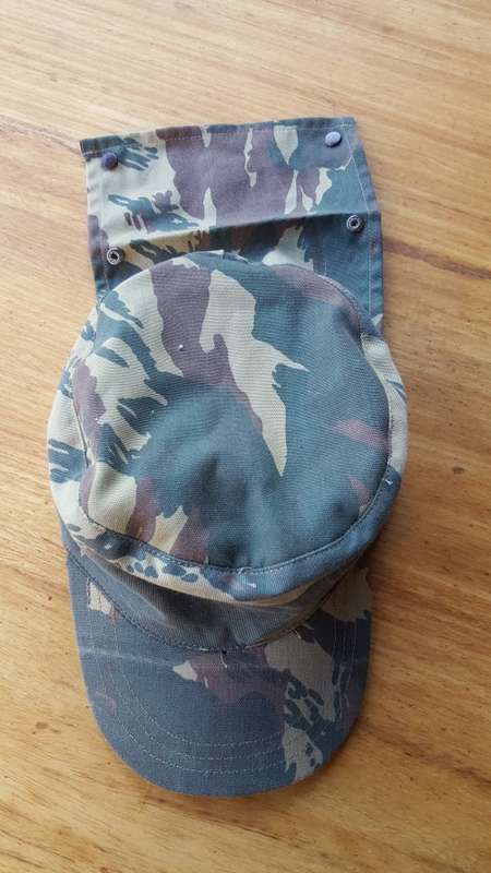 REPRODUCTION (new build) Transkei TDF lizard camo ex-homelands pre-1994 flap-cap - 59
