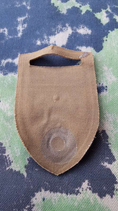 SADF era original worn WeenenKlipRivier Commando tupper nutria flash "browns" nutria (field-dress)