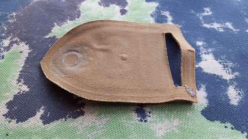 SADF era original worn WeenenKlipRivier Commando tupper nutria flash "browns" nutria (field-dress)