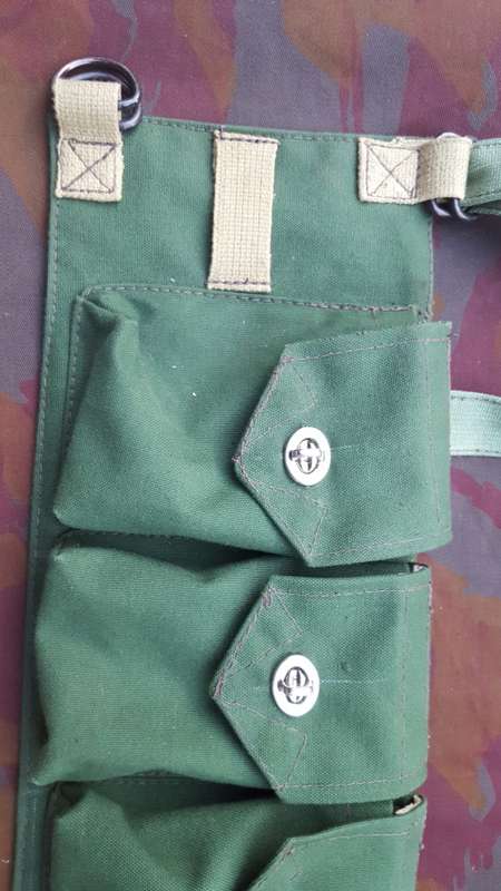 REPRODUCTION: Rhodesia period repro "Faradays" type chest rig (chest-webbing) for FN FAL - new build