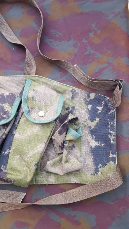 REPRODUCTION: Zim army repro AK47 (6 mags) type chest rig in "bergan" camo - new build