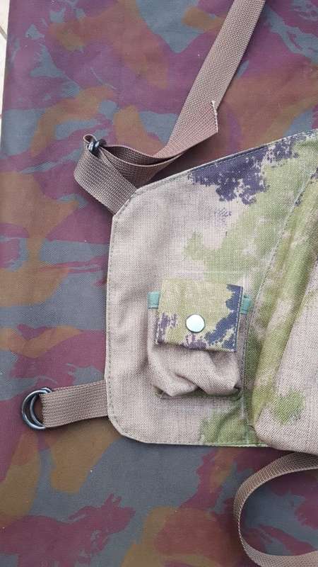 REPRODUCTION: Zim army repro AK47 (6 mags) type chest rig in "bergan" camo - new build