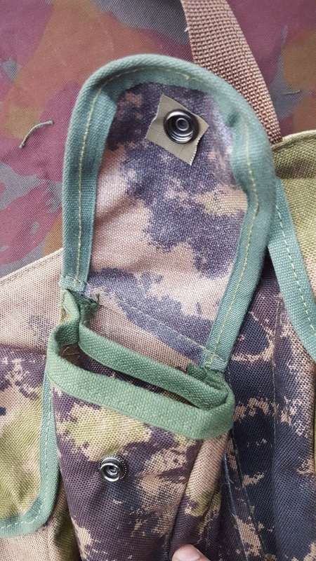 REPRODUCTION: Zim army repro AK47 (6 mags) type chest rig in "bergan" camo - new build
