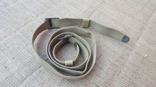 scarce early SADF era 1st issue UZI SMG sling (Israeli supplied) - lightly used condition