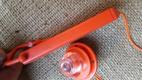 very scarce original SADF era SAAF issue pilots ACR rescue (water activated) light - intact