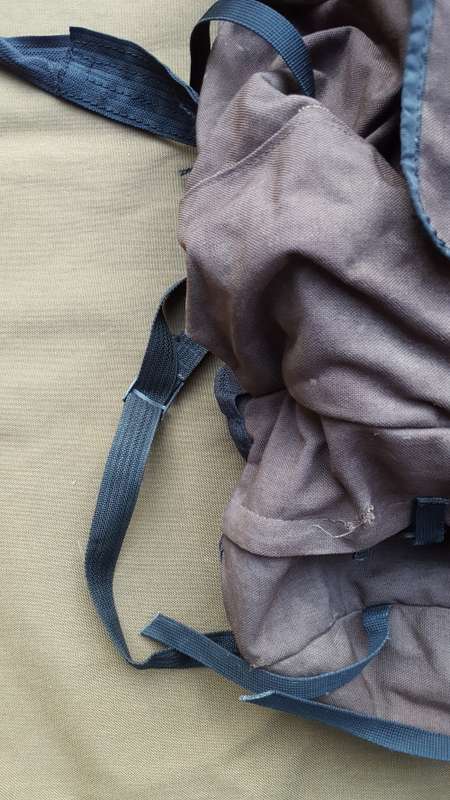 near mint/ unused CDF Ciskei (confirmed) dark brown (nutria) back-pack - no damage