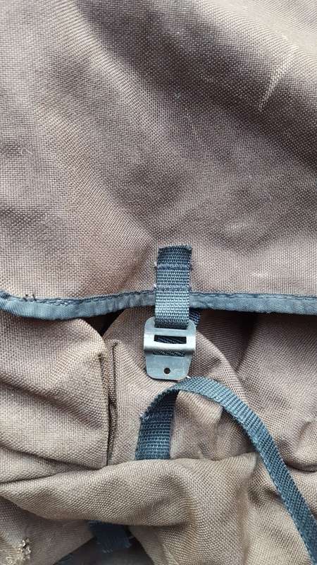 near mint/ unused CDF Ciskei (confirmed) dark brown (nutria) back-pack - no damage
