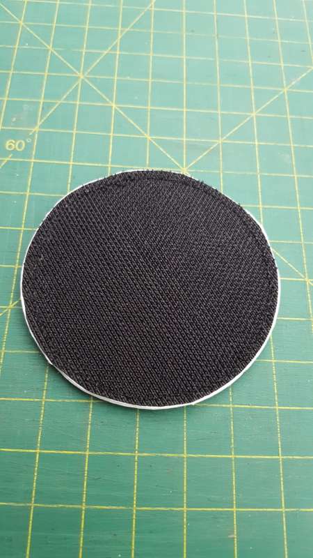 Rhod classic inspired round shape PVC morale patch - Elephant character - "Rhodesia is Super!"