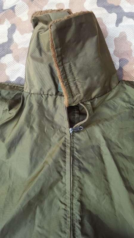 custom freefall jumpsuit - olive green nylon "Niemoller" body - ex para pathfinder item XXXL size