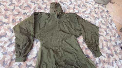 custom freefall jumpsuit - olive green nylon "Niemoller" body - ex para pathfinder item XXXL size