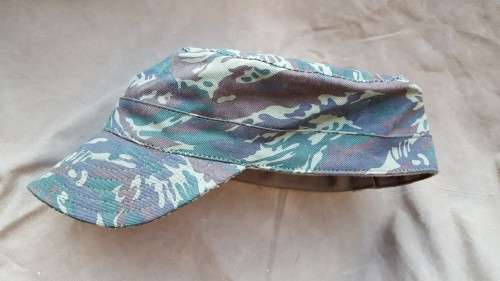 REPRO custom made (new cloth) soft-brim Recce copy Libyan Rhubarb soft-brim camo cap - fits 59
